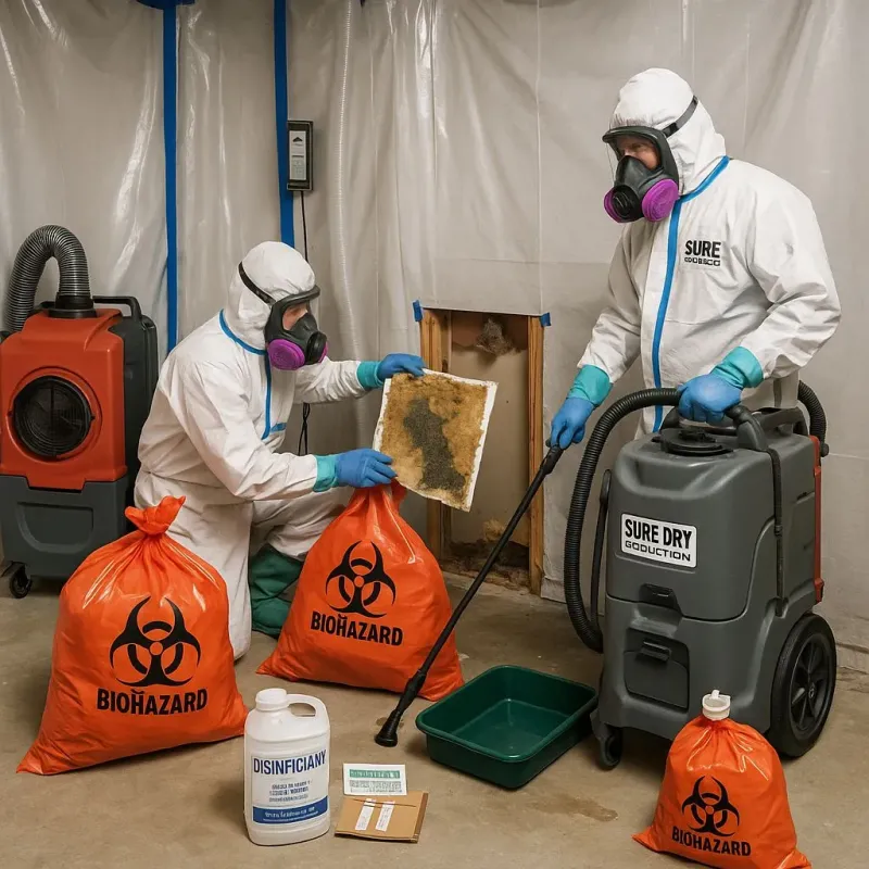 Contaminated Water Handling Protocols process in Adelanto, CA