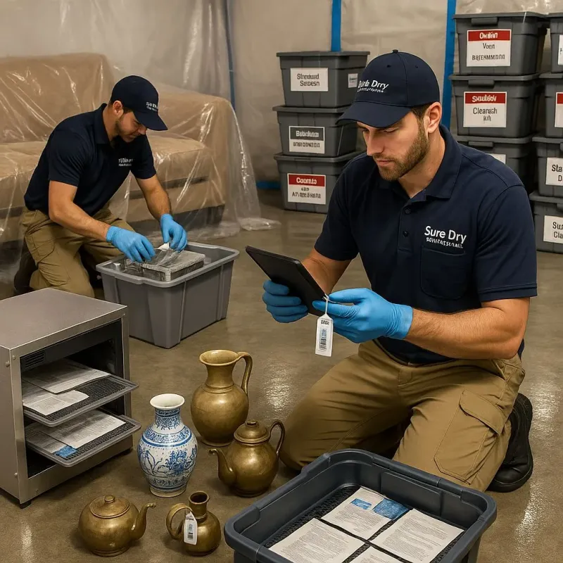Content Protection and Restoration process in Adelanto, CA