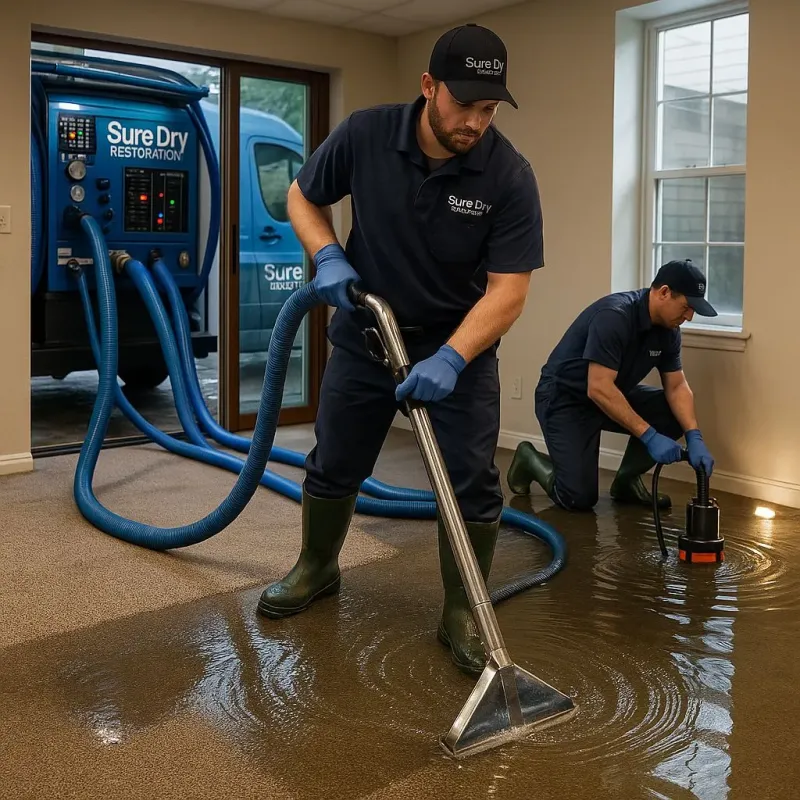 Water Extraction and Removal process in Adelanto, CA